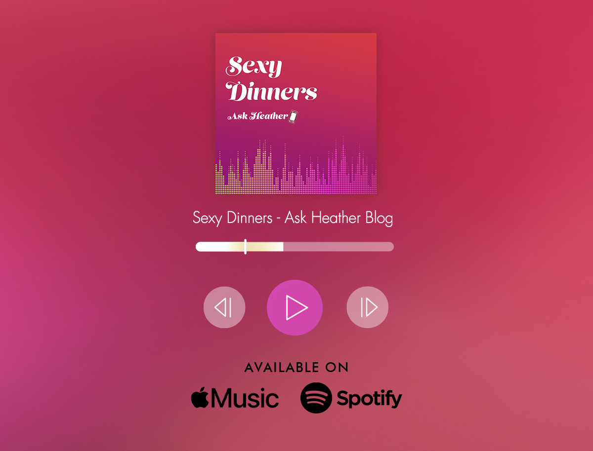 Songs to Set those “Sexy Dinner” Vibes
